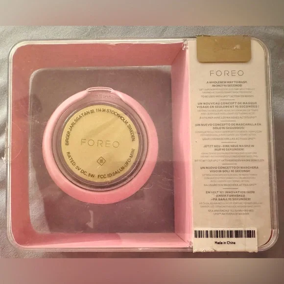 🆕 BNIB FOREO: UFO Mini Heated LED Power Pearl Pink (sealed)